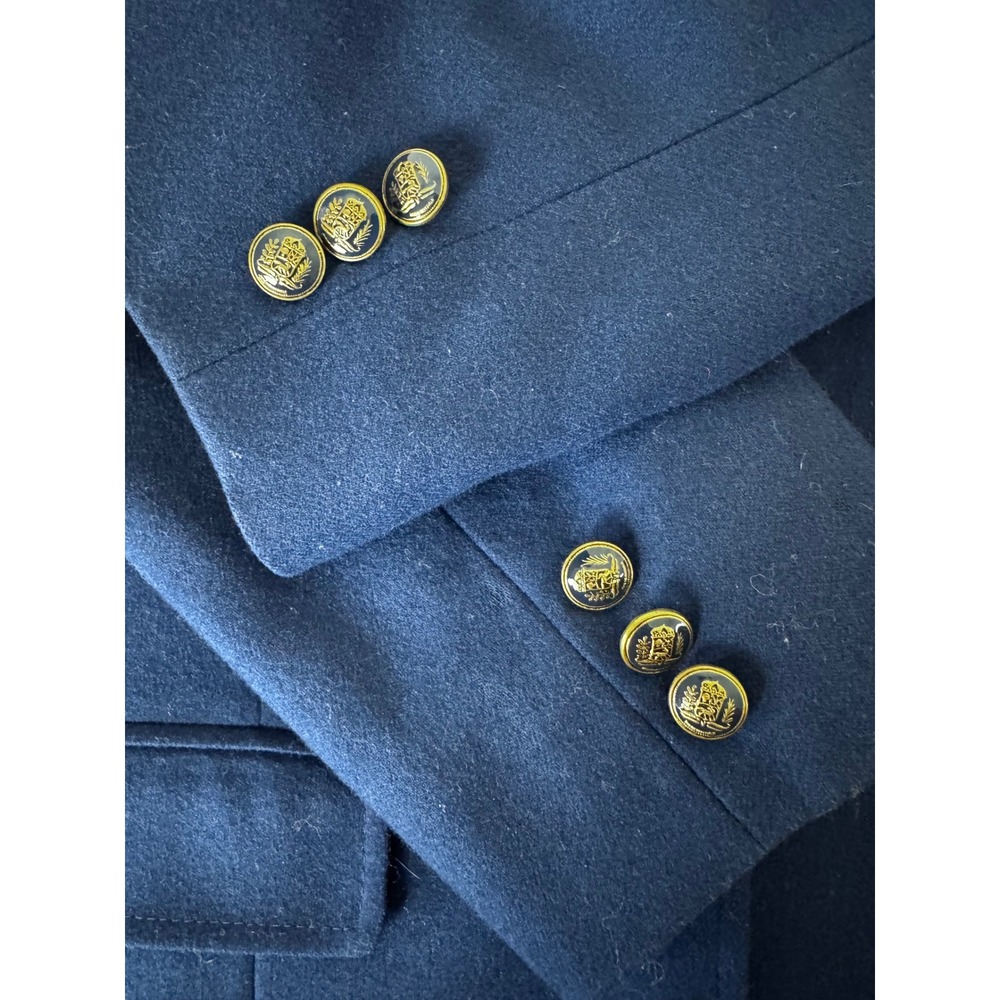 Vintage Pendleton 1950s Gold Tag
100% Virgin Wool Single Breasted Blue
Blazer 10 - Picture 5 of 9